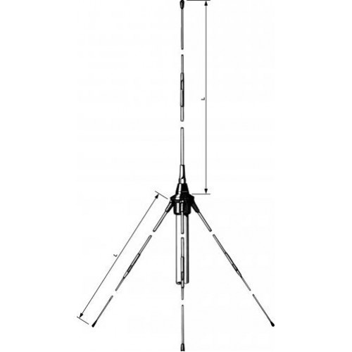 Ground Plane Antennas GP 27 .. 26.100